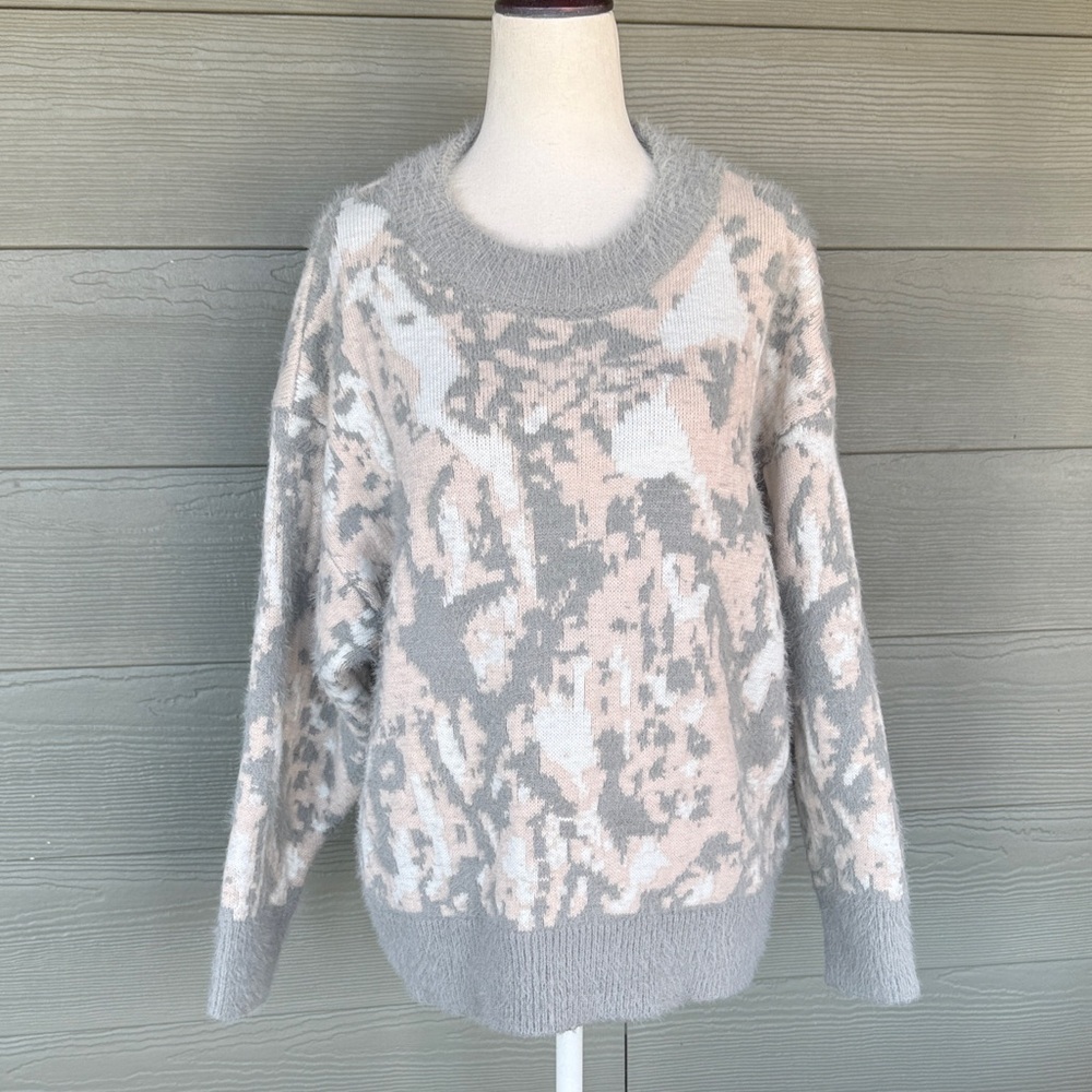 FRNCH Abstract Sweater - Size M/L